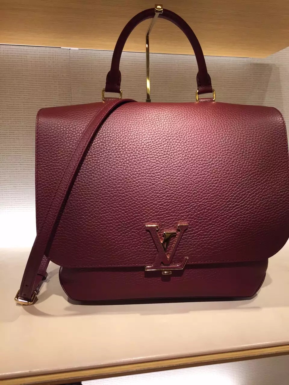 Real Louis Vuitton Volta Messenger Bag M50544 Grenat